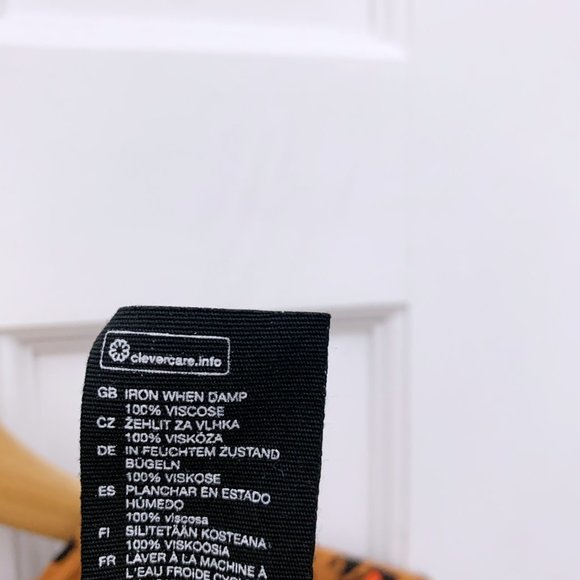 & OTHER STORIES Leopard Print Button down Top - Picture 9 of 9